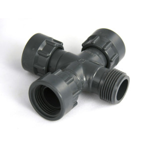 Cruce plastic FI 1'' cu olandez