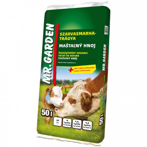 Ingrasamant organic cu balegar mranita Mr Garden, 50 litri