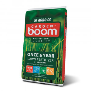 Ingrasamant pentru gazon Garden Boom Once a Year, 15 kg