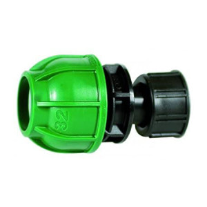 Racord compresiune 32 x 1'', cu olandez