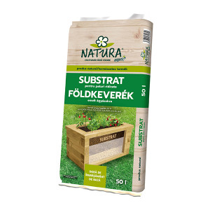 Substrat pentru jardiniere Natura, 50 litri, strat 3