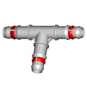 Teu furtun picurare 20 mm, cu siguranta