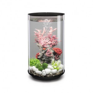 Set complet acvariu cu decoratiuni BiOrb TUBE 30 MCR negru