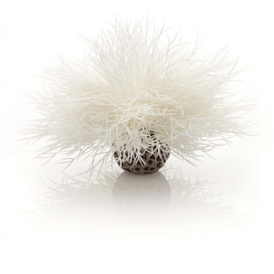 Decoratiune crin alb