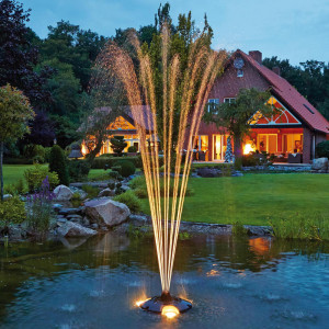 Set iluminare pentru fantana plutitoare Oase PondJet Eco