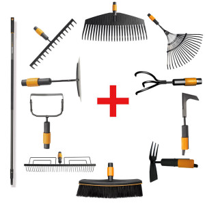 Coada Fiskars QuikFit L, 145 cm