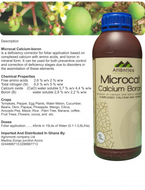 Ingrasamant foliar MicroCat Atlantica Calciu, 1l