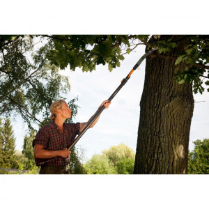 Coada telescopica Fiskars Grafit QuikFit M, 140-240 cm