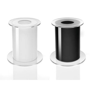 Stand acvariu biOrb pentru Classic 105 litri, negru/alb