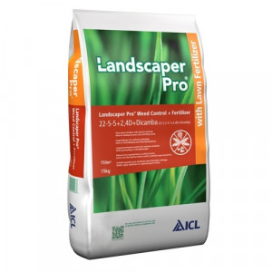 Ingrasamant cu erbicid Landscaper Pro Weed Control Dicamba 15 kg